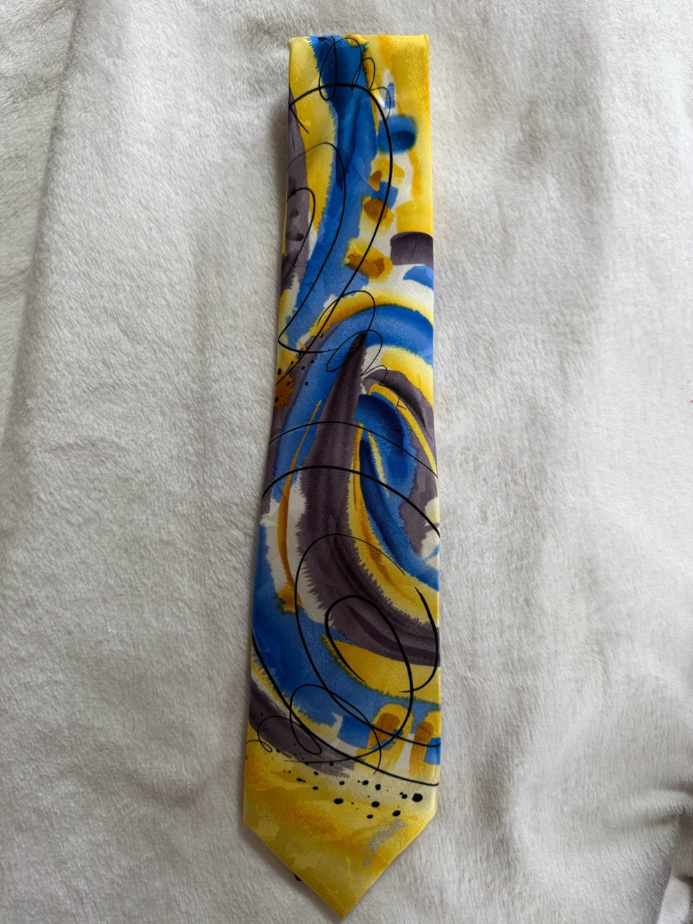 Jerry Garcia abstract tie - Nature MORTE